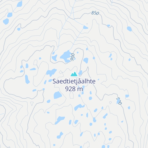Map of Saedtietjåalhte