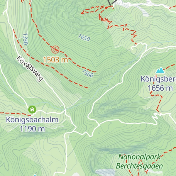 Map of Lohmaishütte
