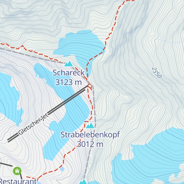 Map of Baumbachspitze