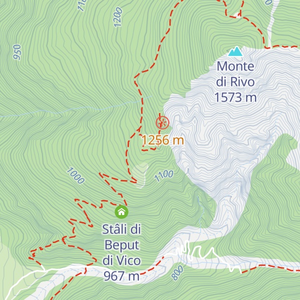 Map of Bivacco Lander