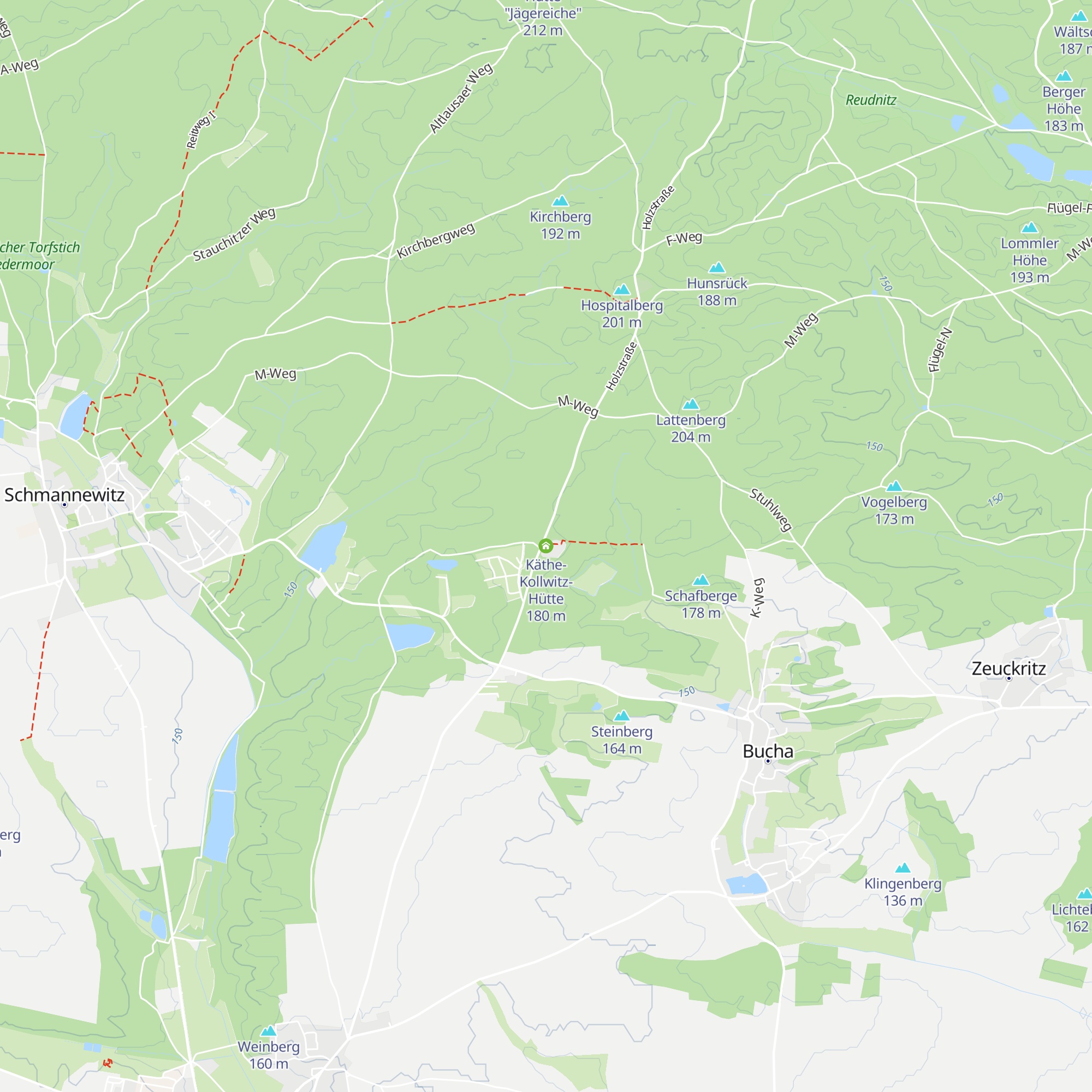 Käthe-Kollwitz-Hütte map
