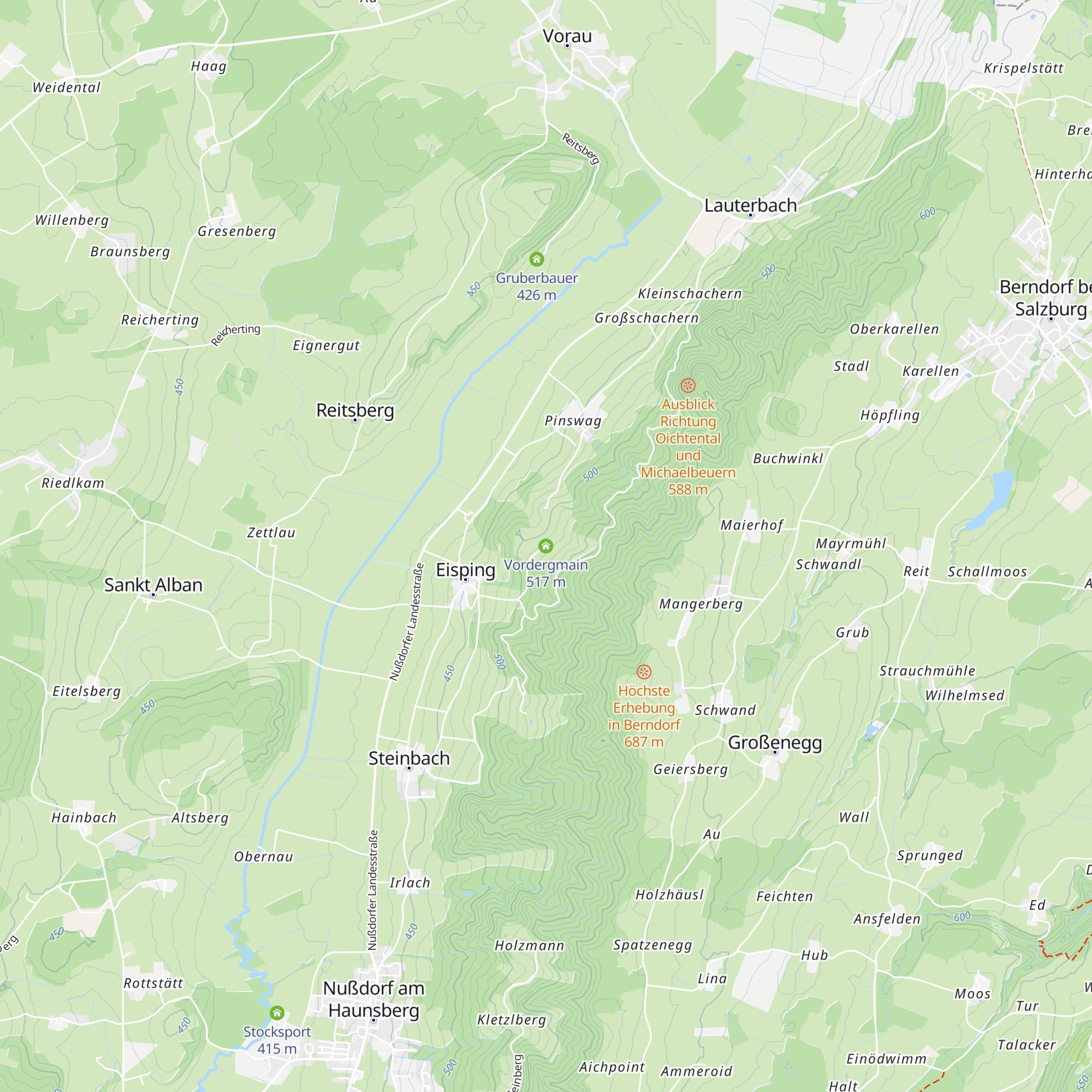 Vordergmain map