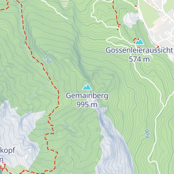 Map of Gemainberg