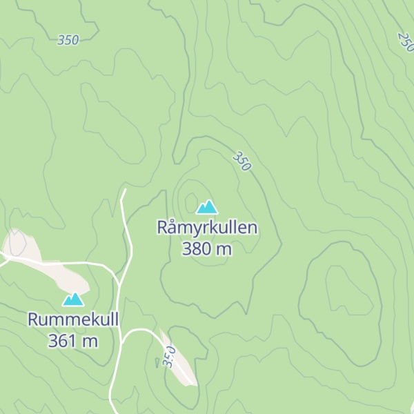 Map of Råmyrkullen