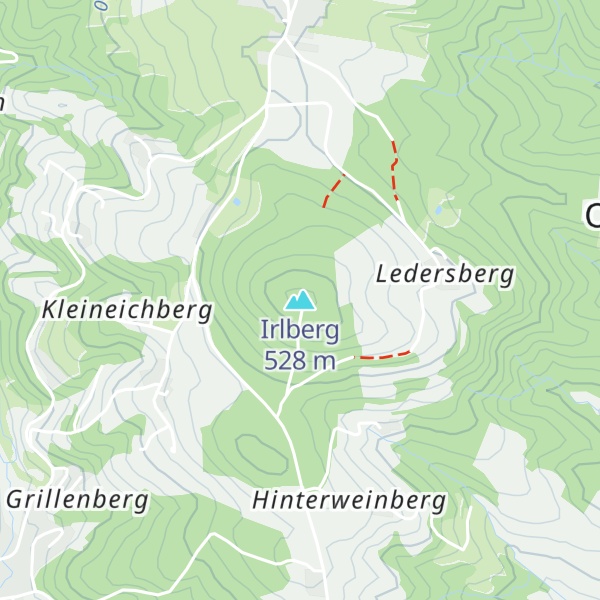 Map of Irlberg