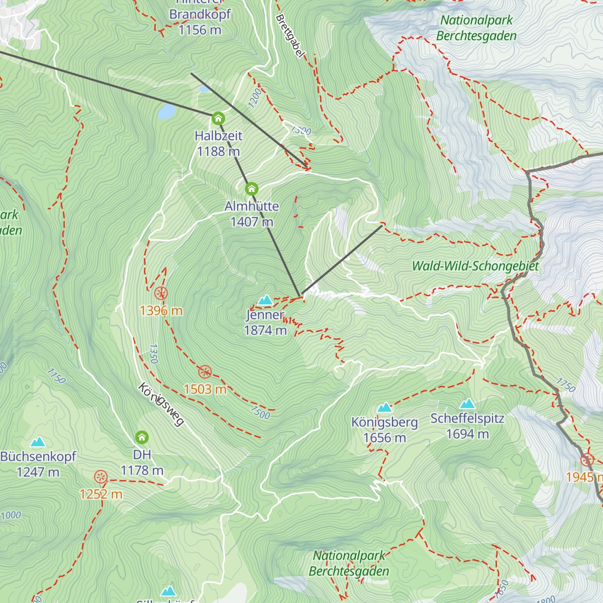Jenneralm map
