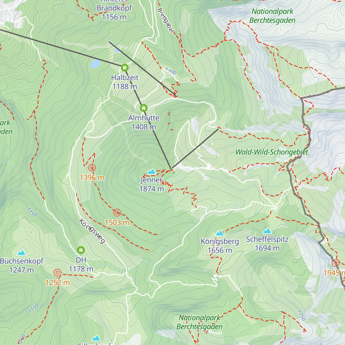 Jenneralm map