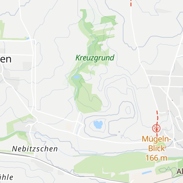 Map of Zetzschlig