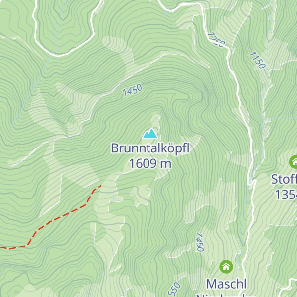Map of Maschl Hochalm