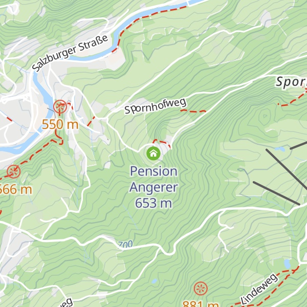 Map of Pension Angerer