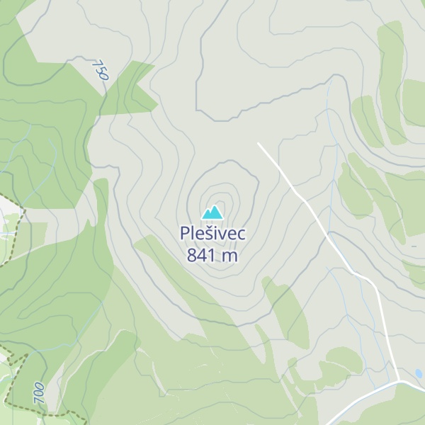 Map of Plešivec