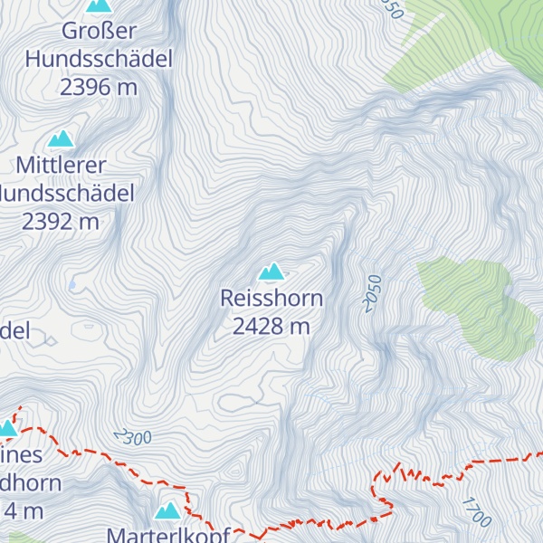 Map of Reisshorn
