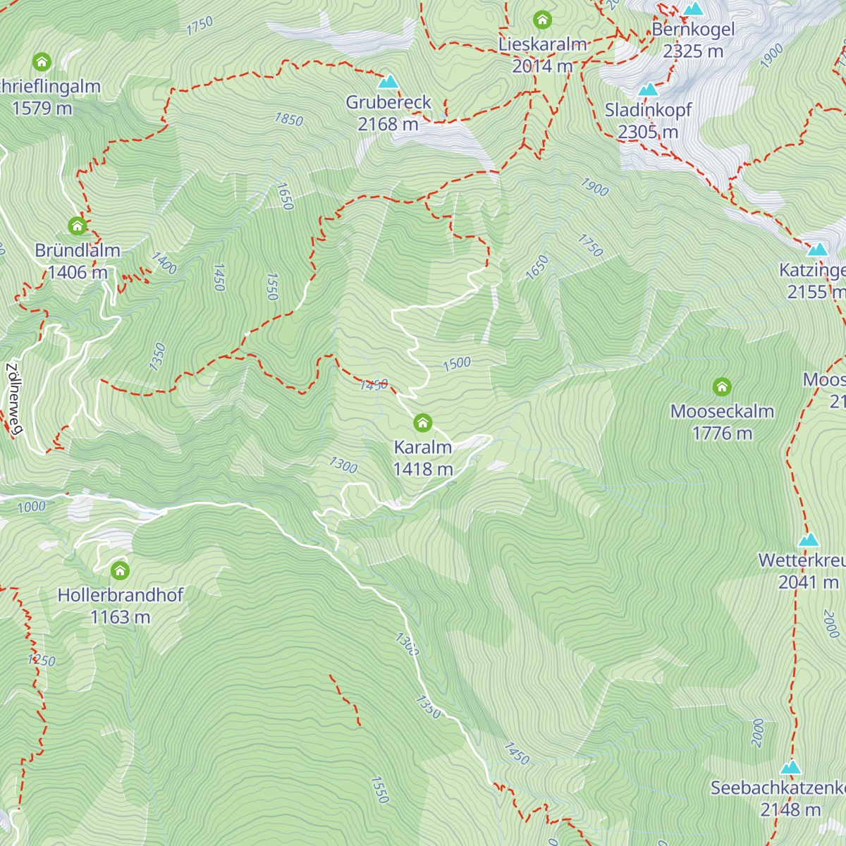 Karalm map