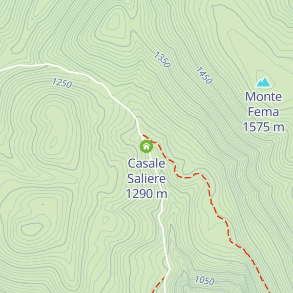 Map of Casale Saliere