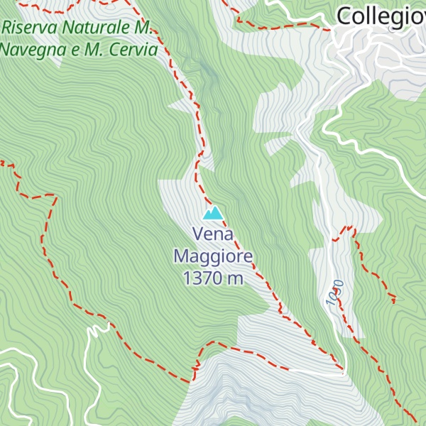 Map of Vena Maggiore