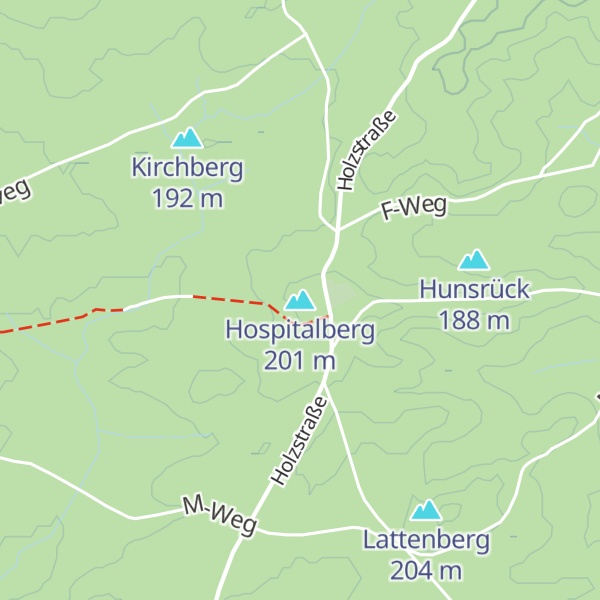 Map of Hospitalberg