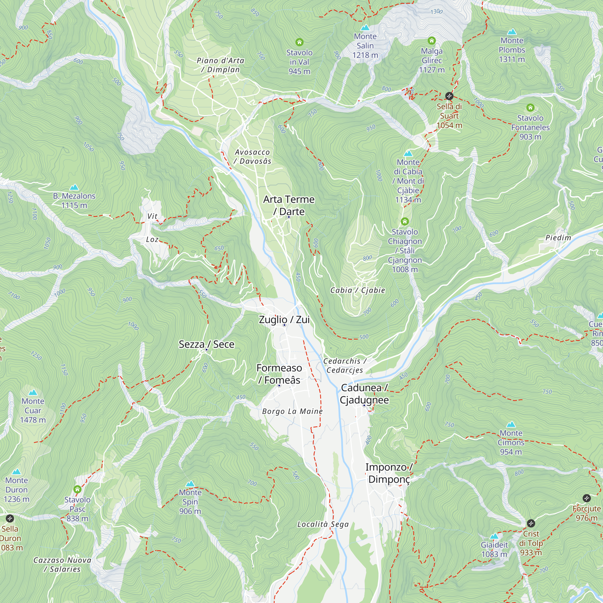 Bar al Ponte map
