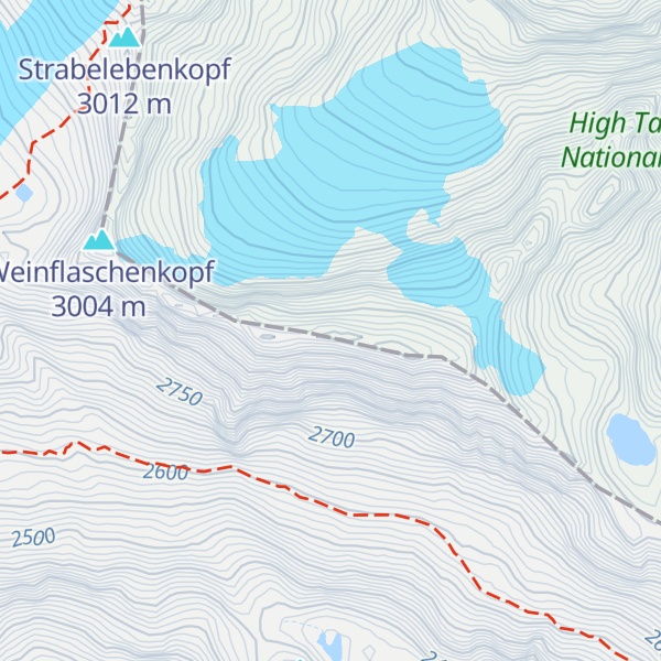 Map of Schlapperebenspitzen