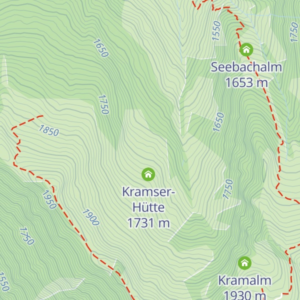 Map of Nössling-Hütte