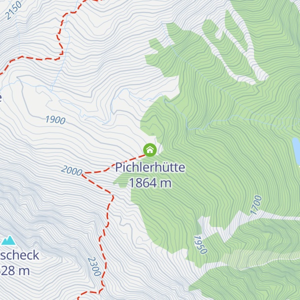 Map of Pichlerhütte