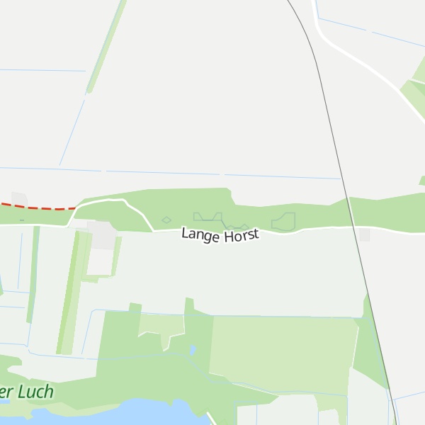 Map of Langer Horst