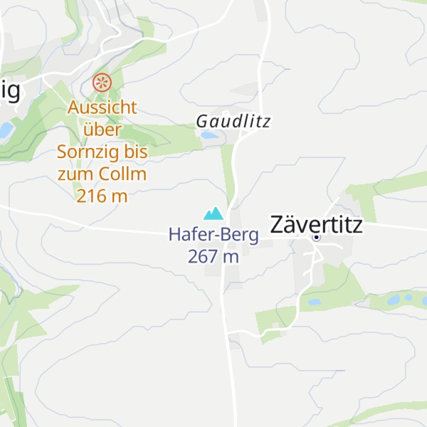 Map of Hafer-Berg