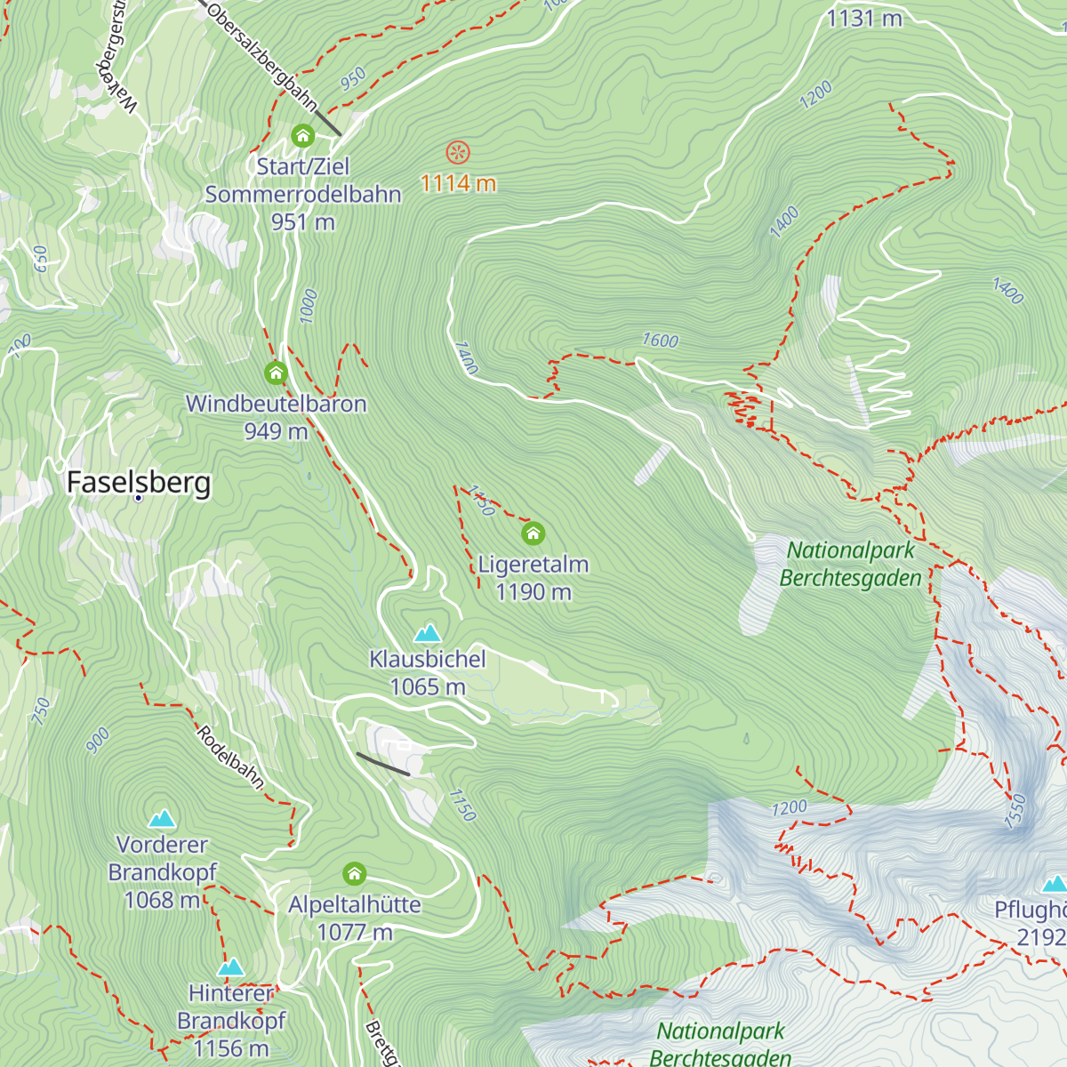 Ligeretalm map