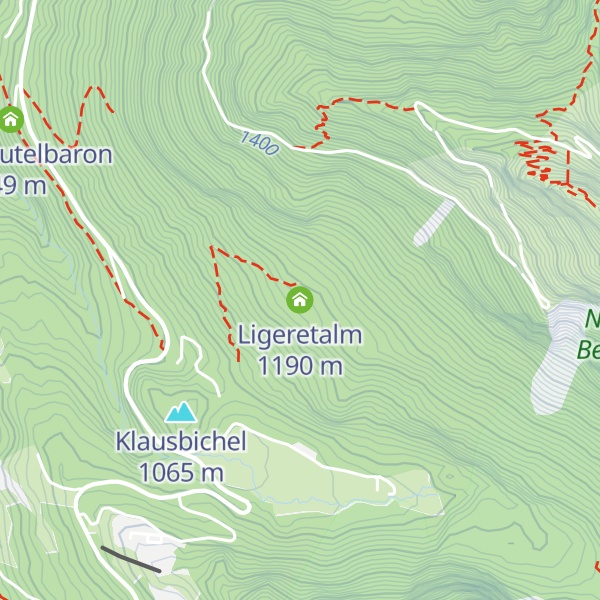 Map of Ligeretalm