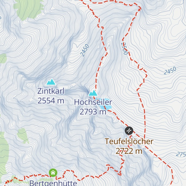 Map of Hochseiler