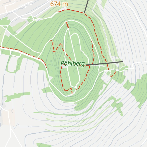 Map of Pöhlberg