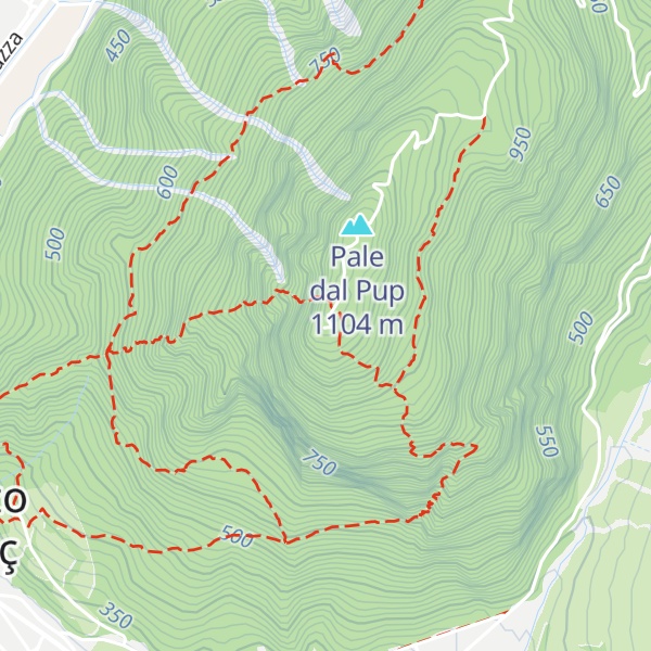 Map of Rai Way Stazione di Tolmezzo