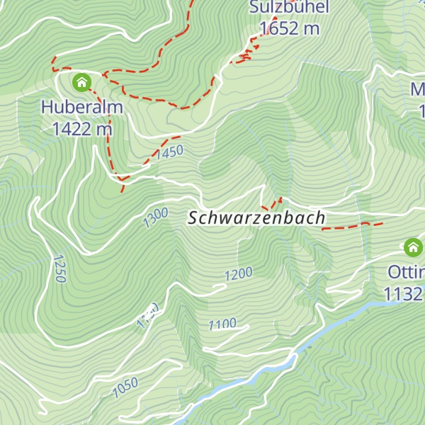Map of Königsbergalm