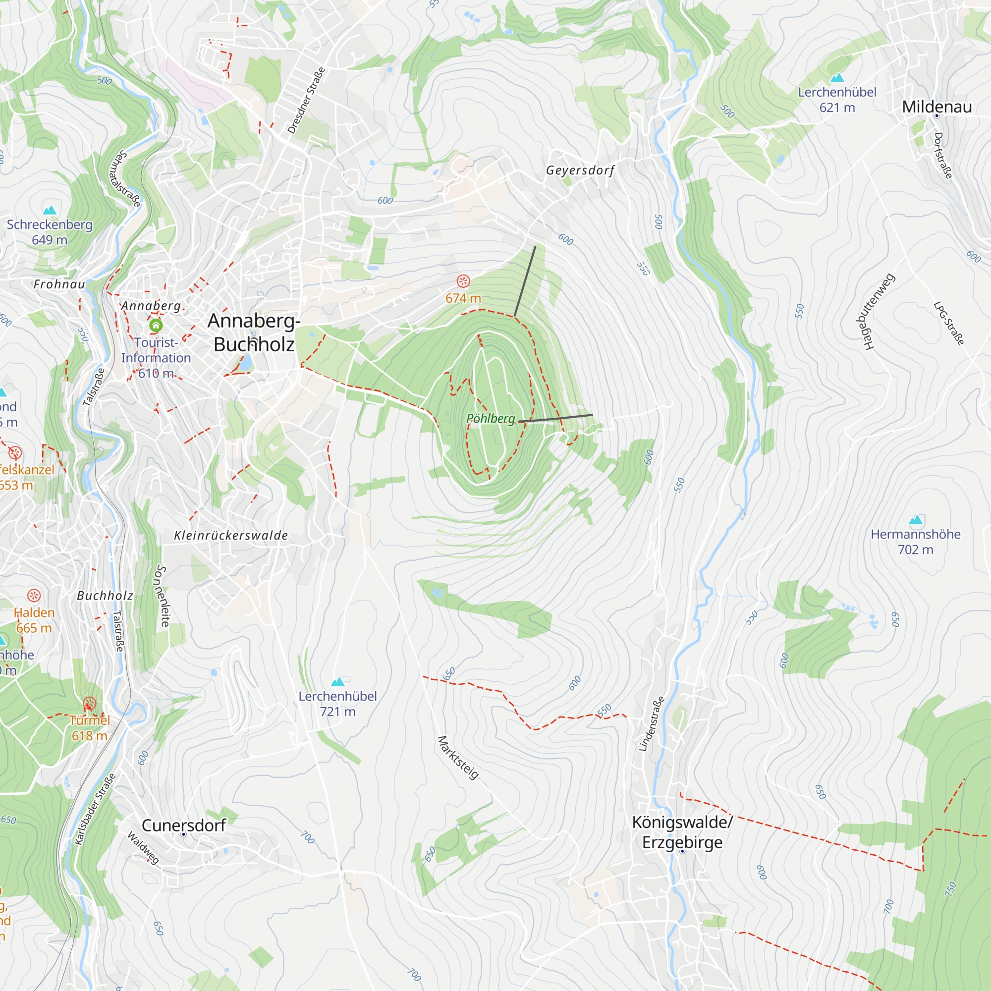 Pöhlbergalm map