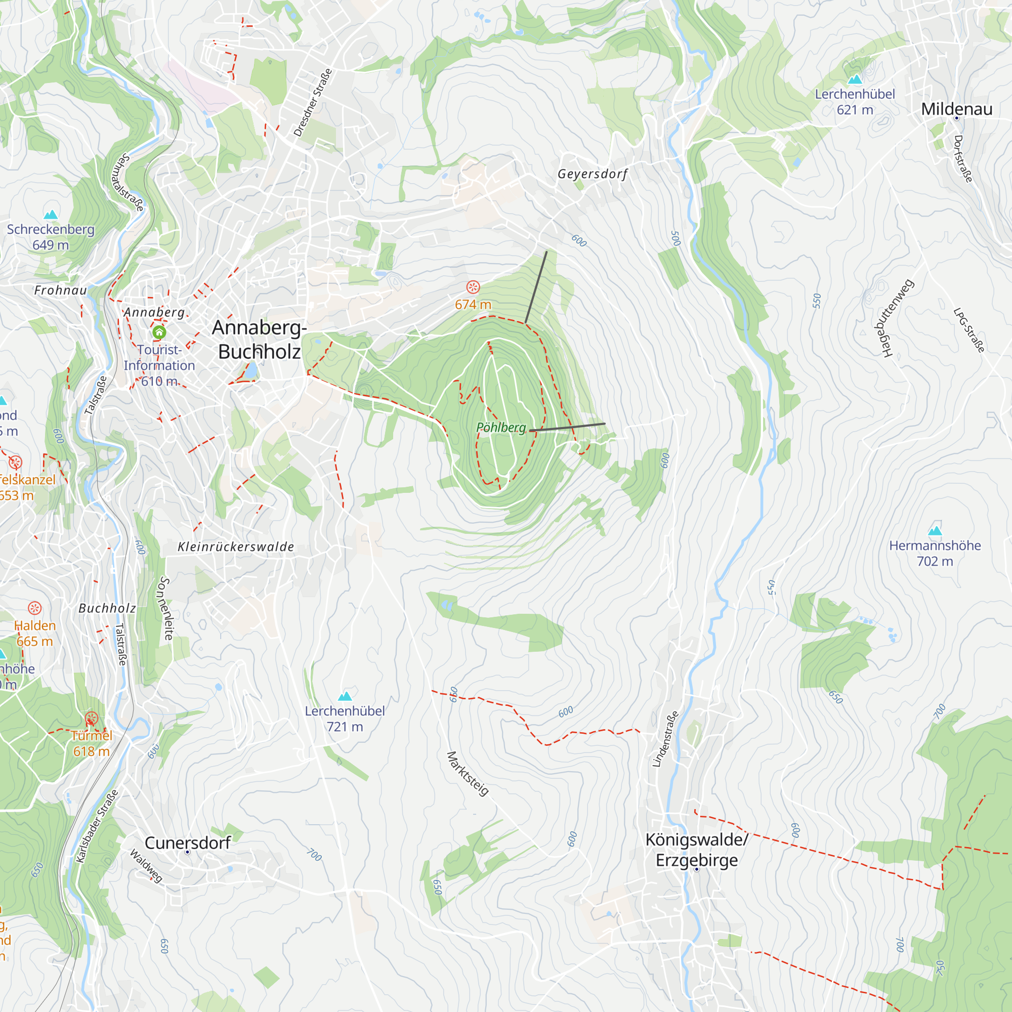 Pöhlbergalm map