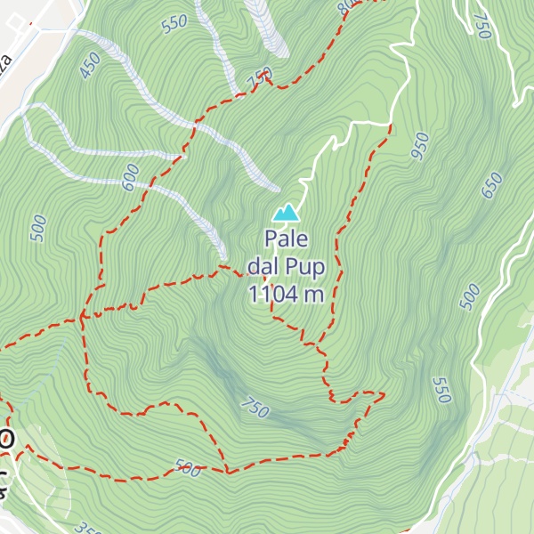 Map of Monte Strabut