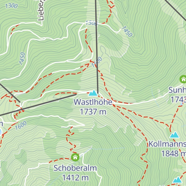 Map of Wastlhöhe