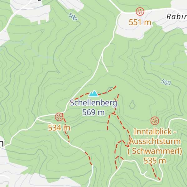 Map of Schellenberg