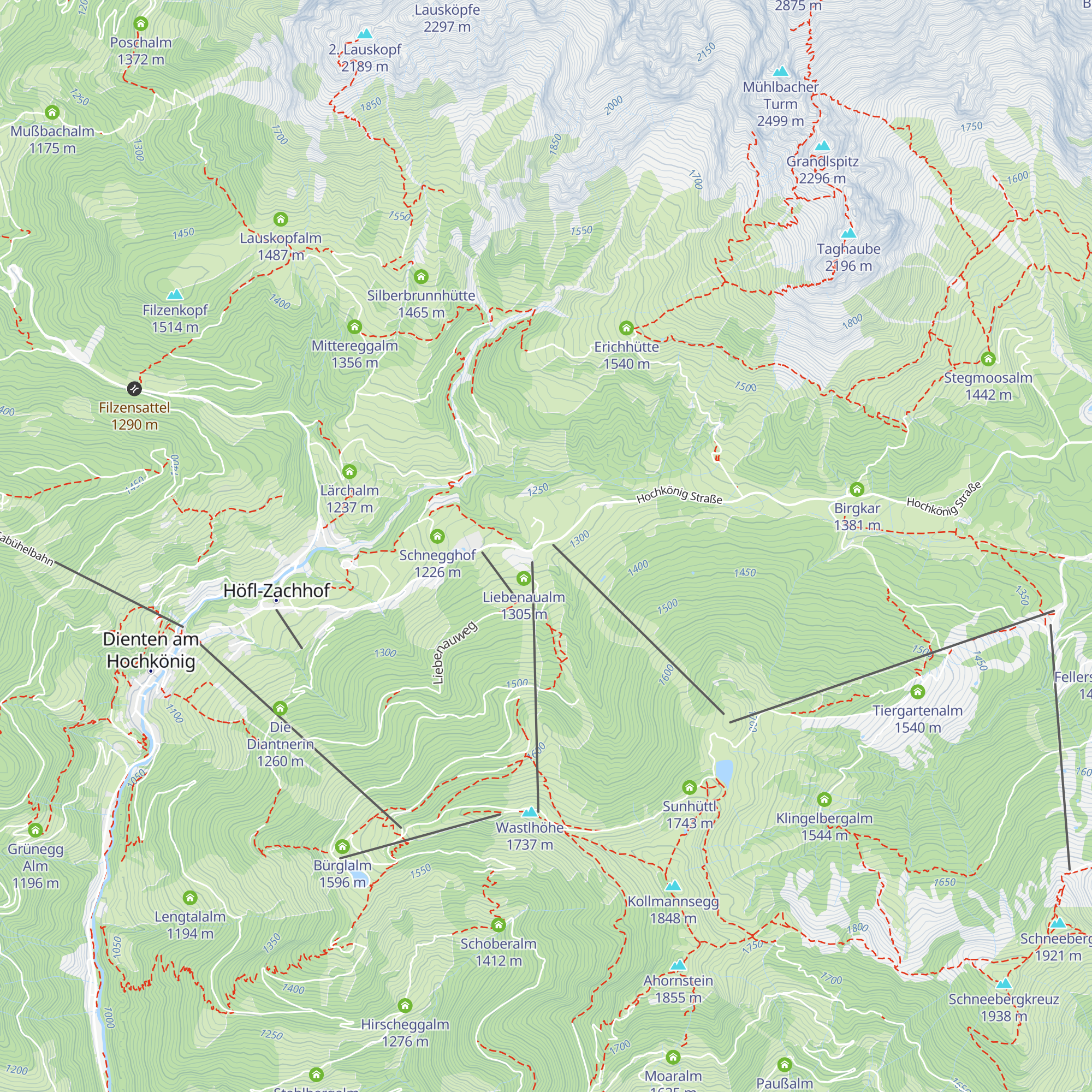 König & Kuh map