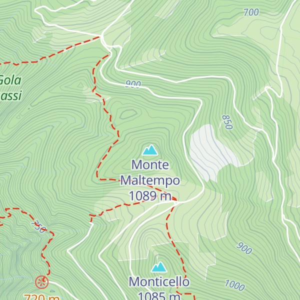 Map of Monte Maltempo