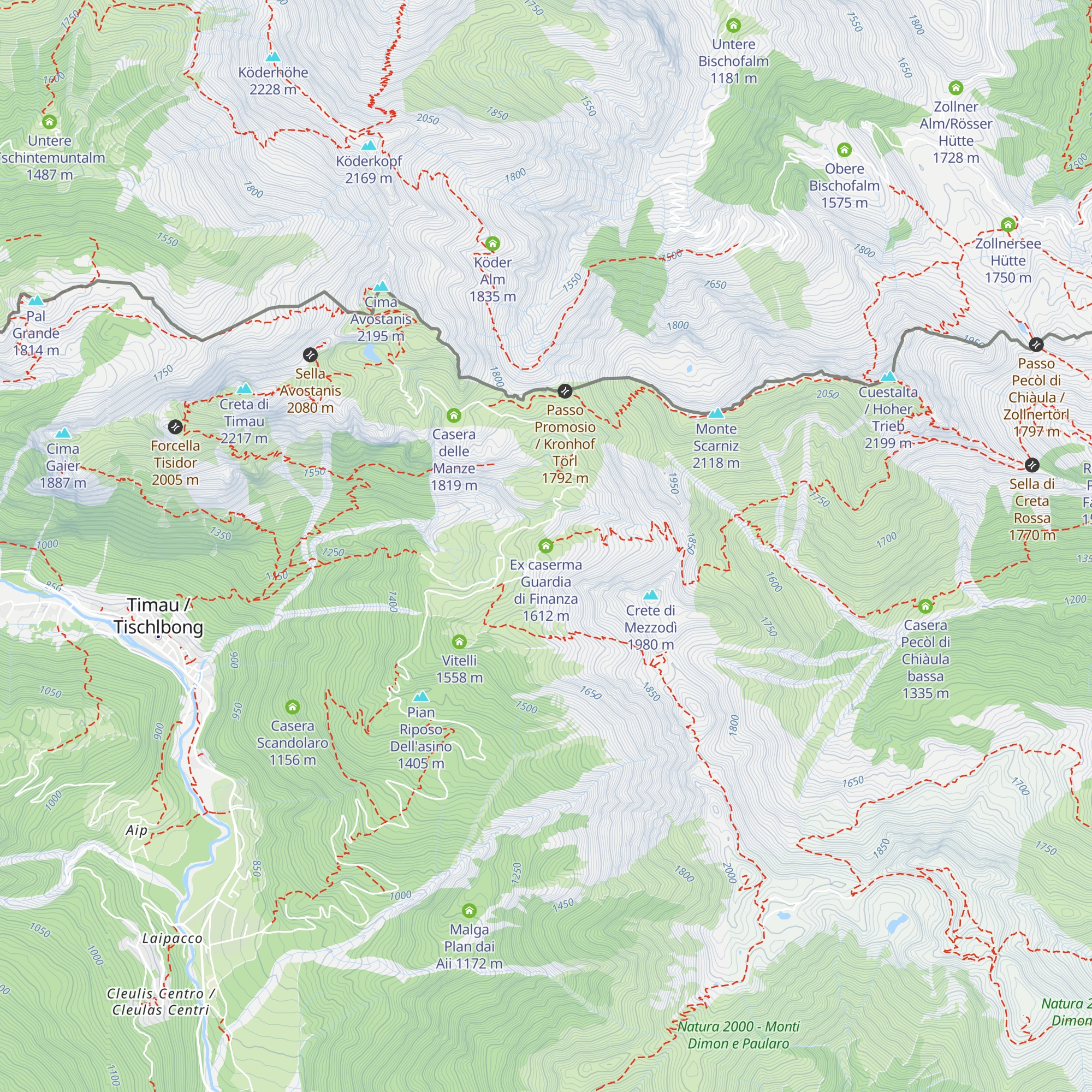 Ex caserma Guardia di Finanza map