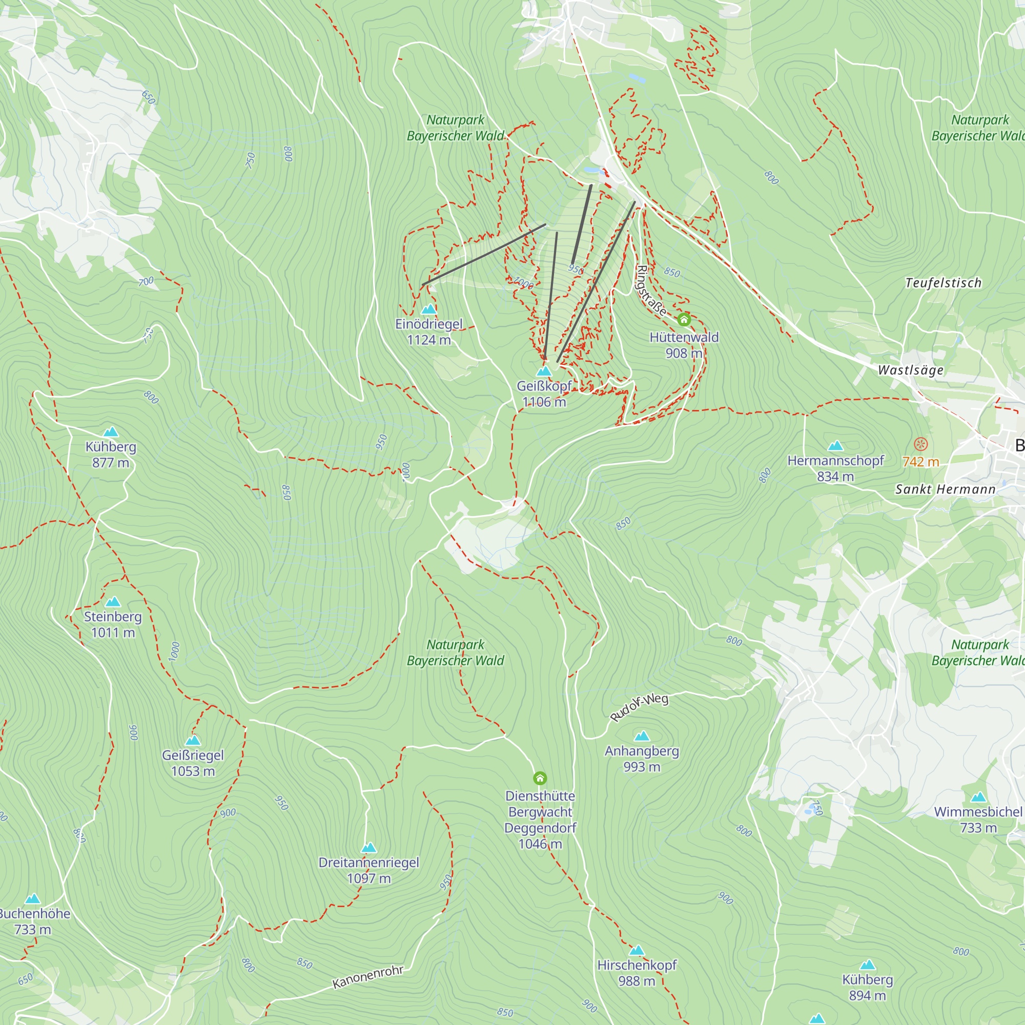 Landshuter Haus map