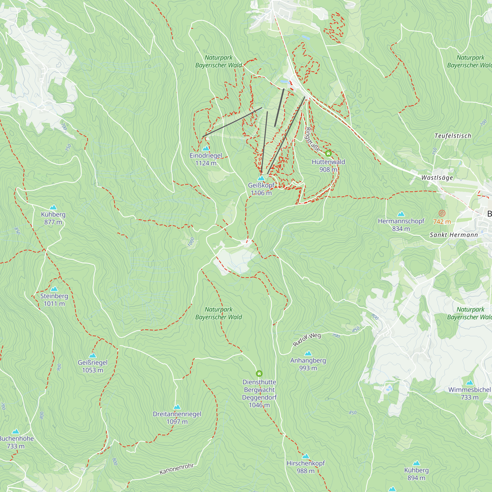 Landshuter Haus map