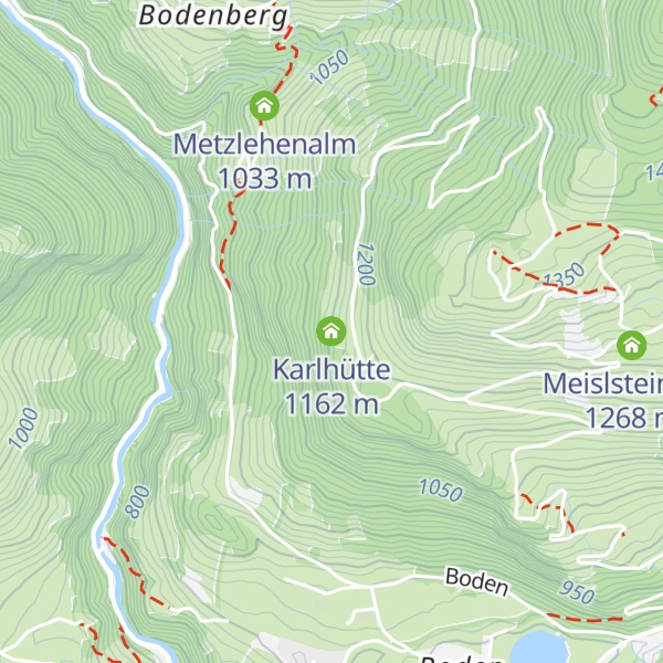 Map of Karlhütte