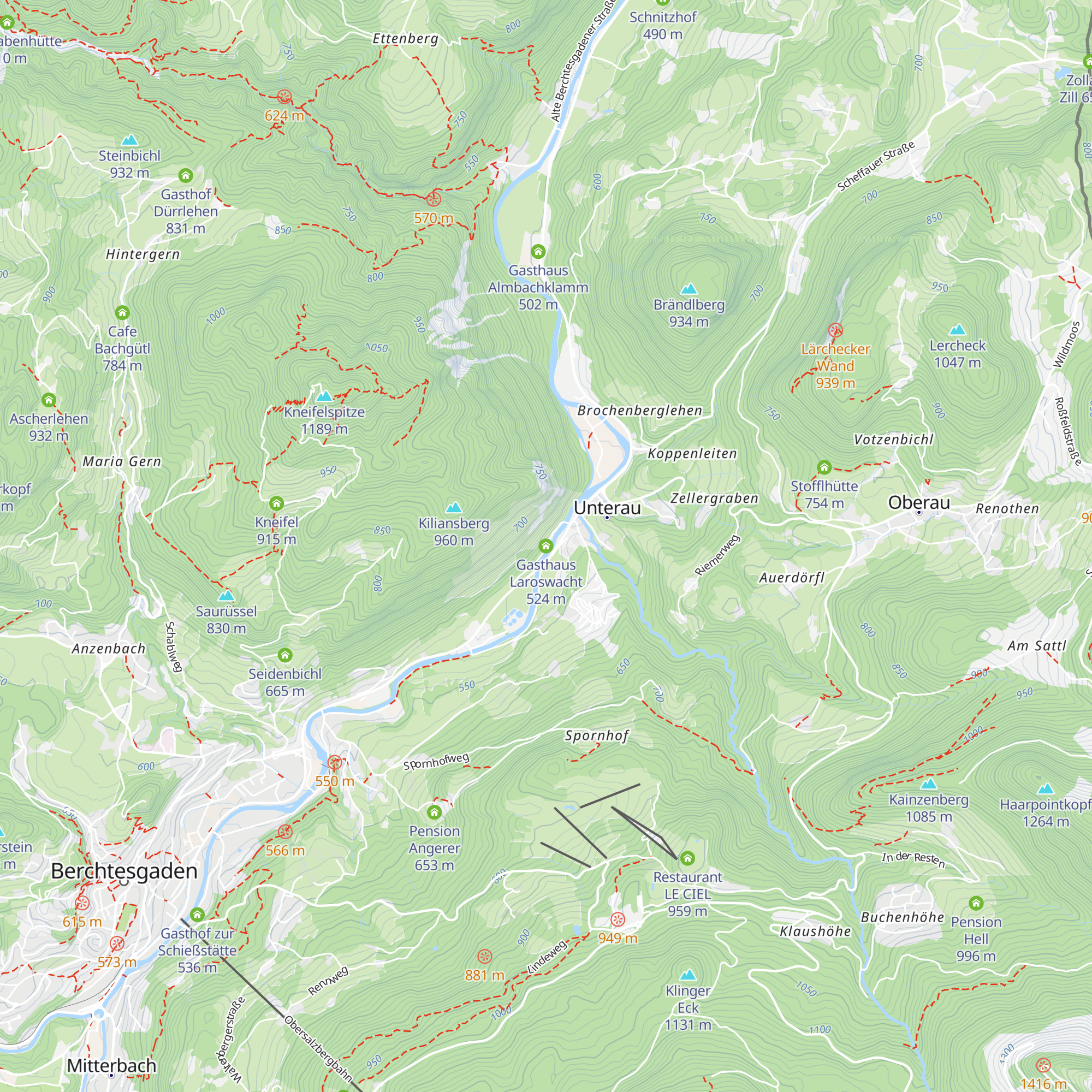 Gasthaus Laroswacht map