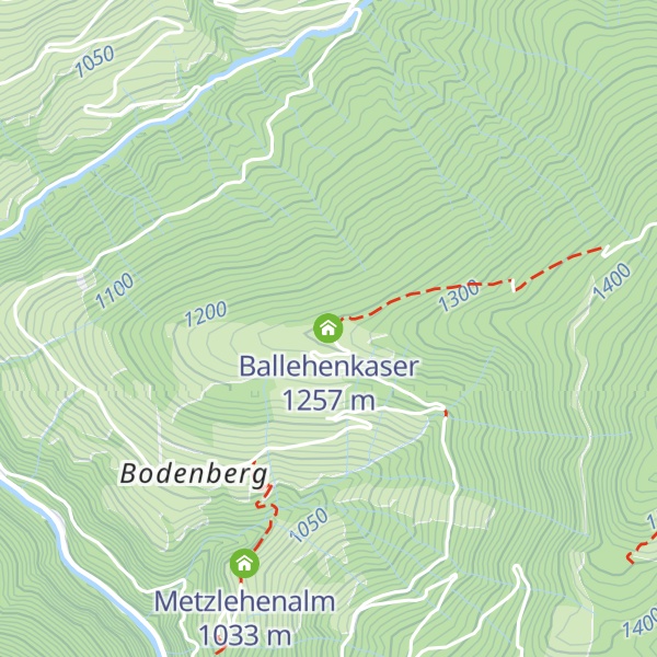 Map of Ballehenkaser