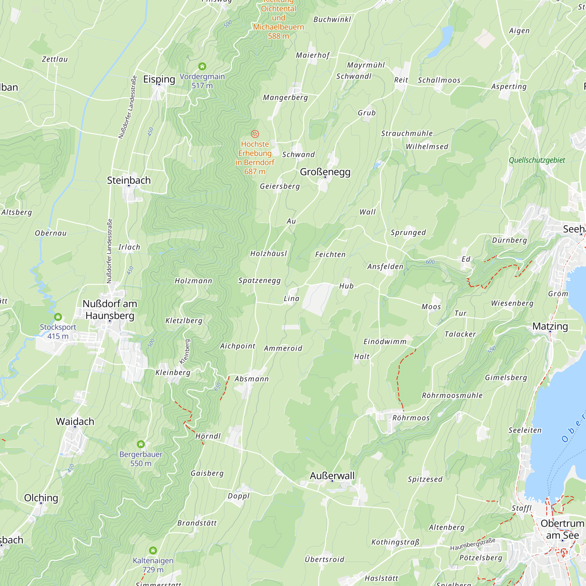 Daxbauer map