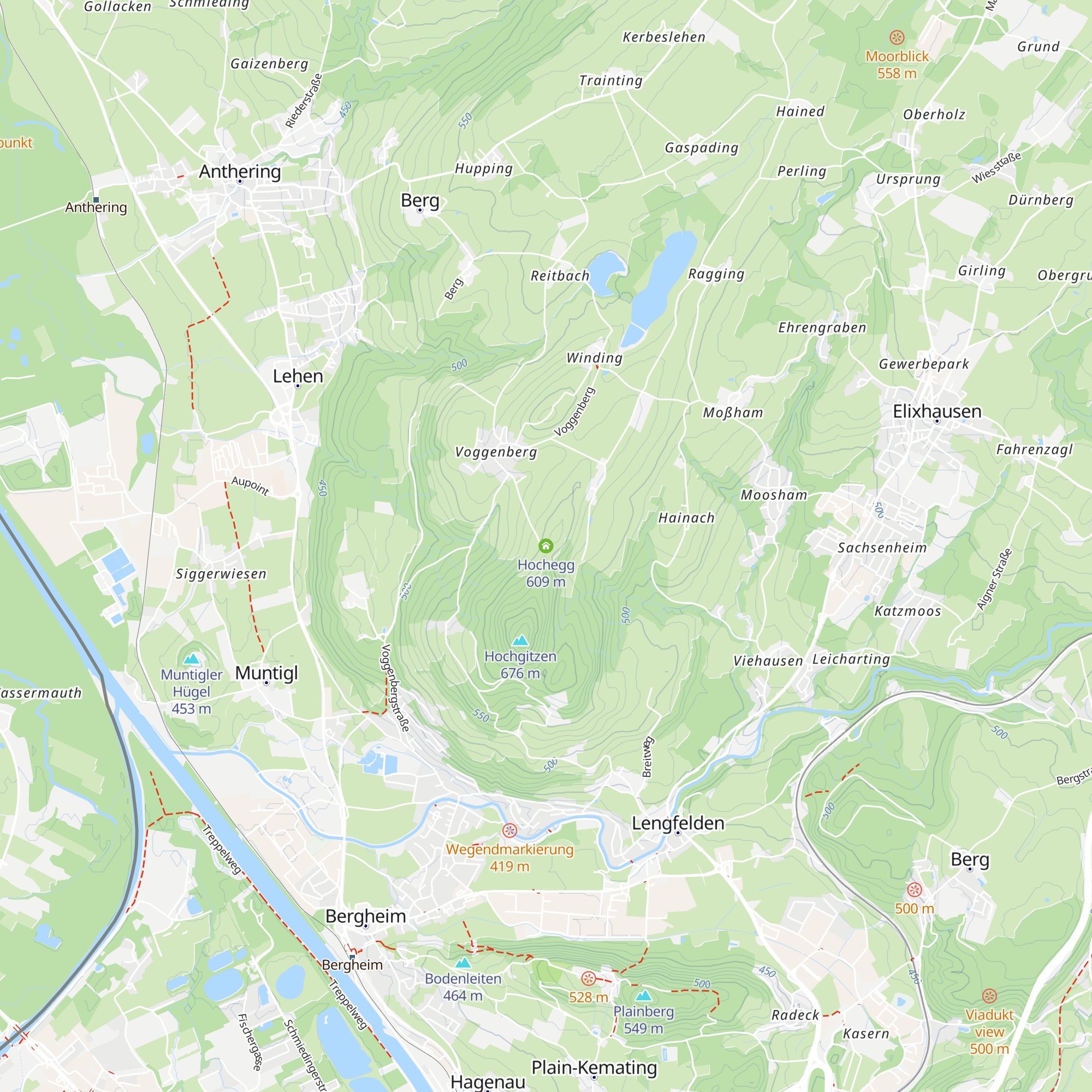 Hochegg map