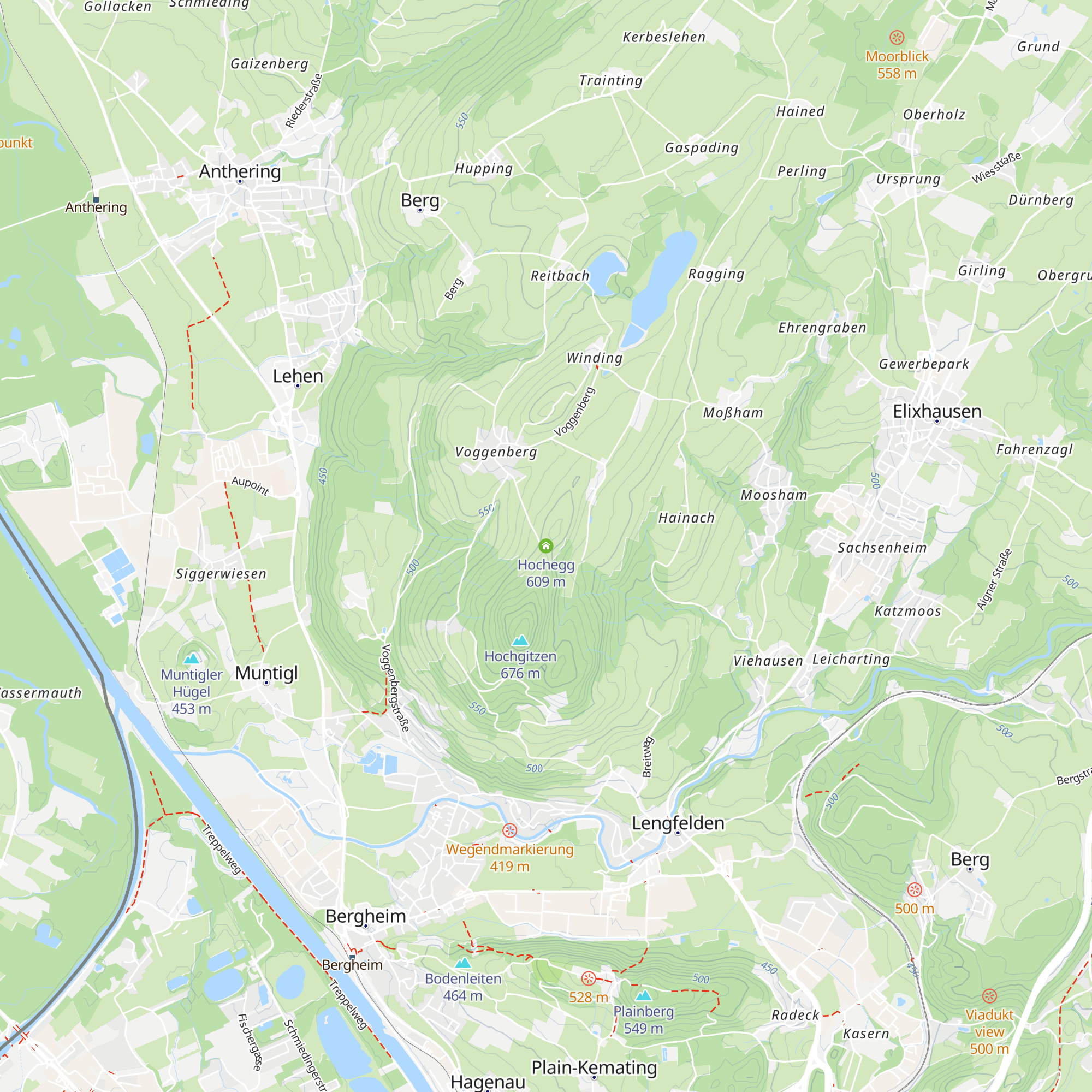 Hochegg map