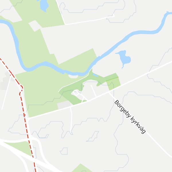 Map of Borgeby slott