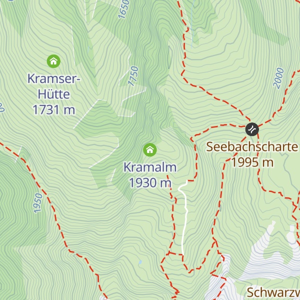Map of Kramalm